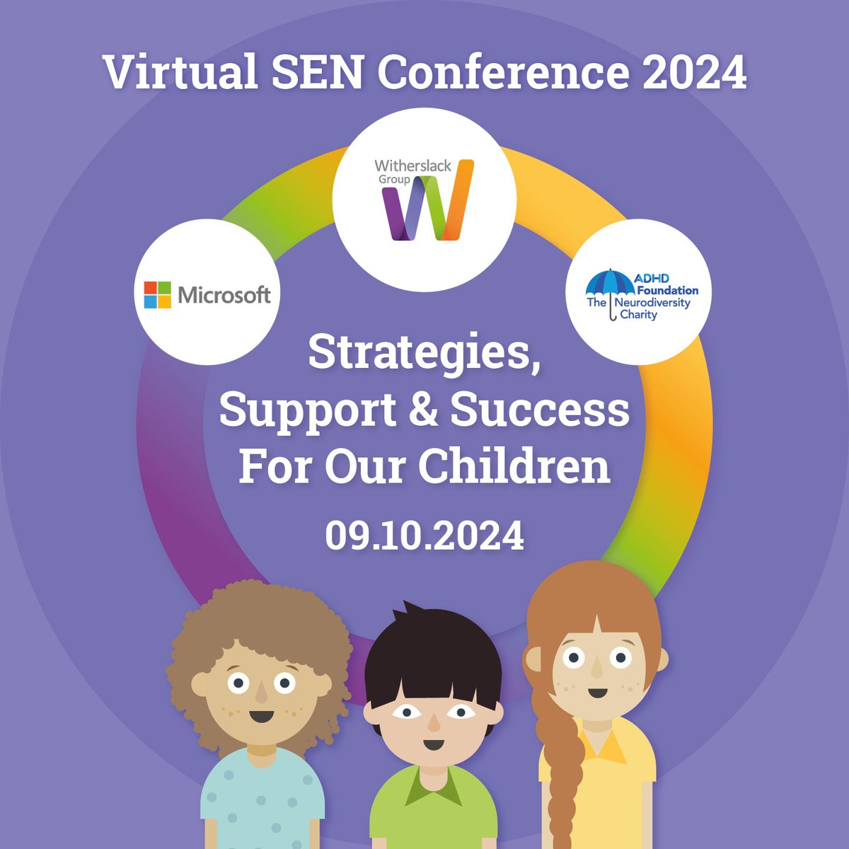 🏃‍♂️Run, don't walk... Our Virtual SEN Conference has just launched.

Join us for ‘Strategies, Support &amp; Success For Our Children’, where we will bring together neurodiversity experts to share advice and guidance on empowering children.

Sign up:hubs.li/Q02Ml8SR0