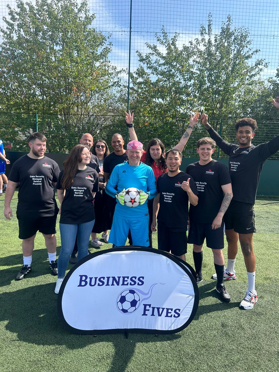 BusinessFives's tweet photo. Welcome @HANDDBusSol, playing for @TheBHF! 

Time to make every kick count for a great cause! ❤️ 

#Reading #Biz5s https://t.co/RMQ88XKm43