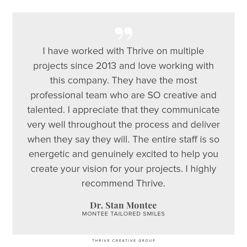 At Thrive, we're dedicated to delivering top-notch results and exceptional service every step of the way. 

Ready to join our success stories? Let's get started! 

#Testimonials #HappyClients #MiddleTNBusiness