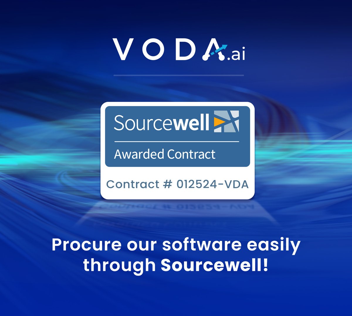 Great news! You can now purchase VODA.ai’s software through <a href="/sourcewell_gov/">Sourcewell</a>. Streamline your procurement process and elevate your water management. Learn more today! 💧 
sourcewell-mn.gov/cooperative-pu…

#Sourcewell #Procurement #RFP
