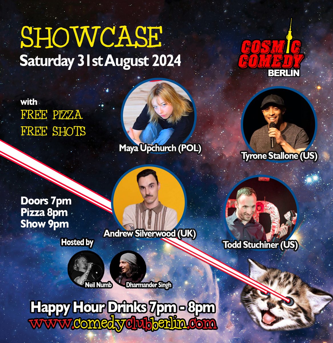 Cosmic Comedy Berlin tweet media