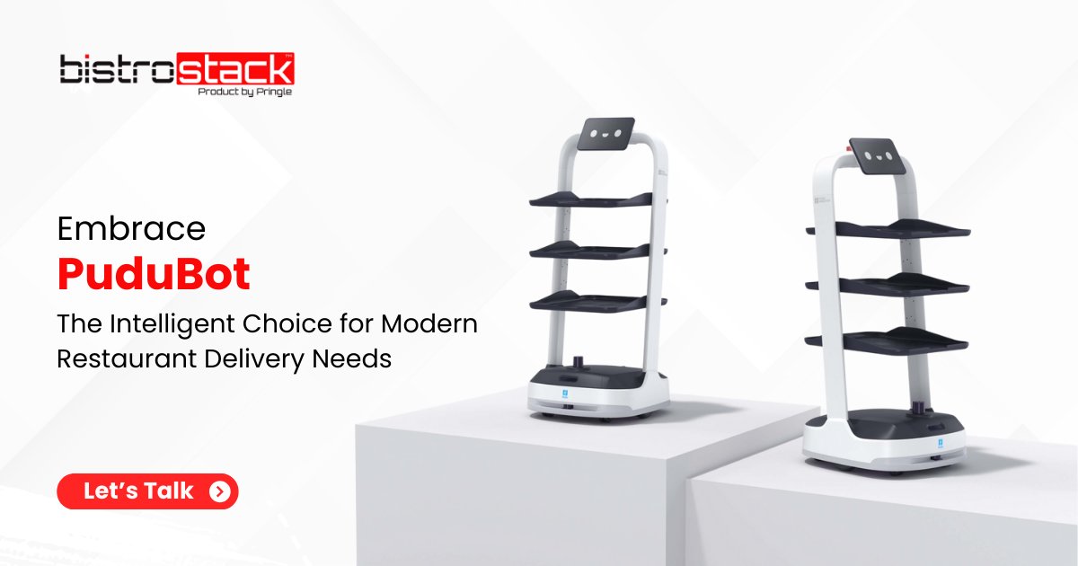 bistrostack's tweet photo. Streamline your restaurant’s delivery process with BistroStack’s PuduBot. Designed for precision and efficiency, PuduBot is the smart choice for modern restaurant operations. 

https://t.co/hX4e7BPRfY

#GrowYourRestaurant #BistroStack #RestaurantTech #Restaurants #PuduBot https://t.co/putsNzbP9O