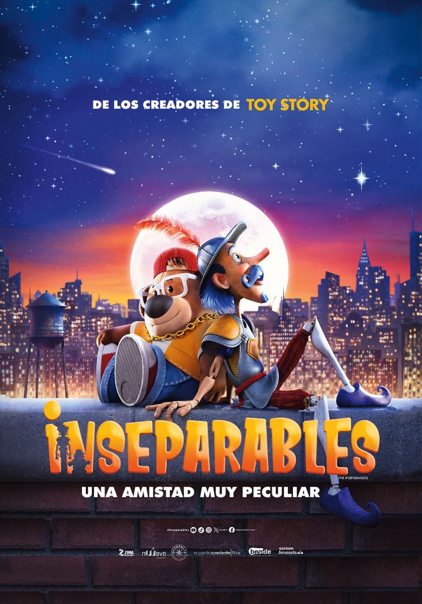 cinent's tweet photo. #Crítica de la película animada #Inseparables dirigida por #JérémieDegruson por @RCuaja aquí https://t.co/9d61a9U0WD https://t.co/x3mYBrdFIW