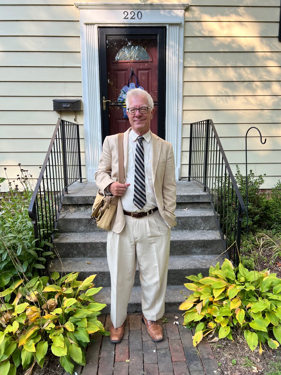jklagge's tweet image. My 66th and last “First Day of School”.  Since Kindergarten in 1959 my life has been governed every year by the “Academic Calendar”.