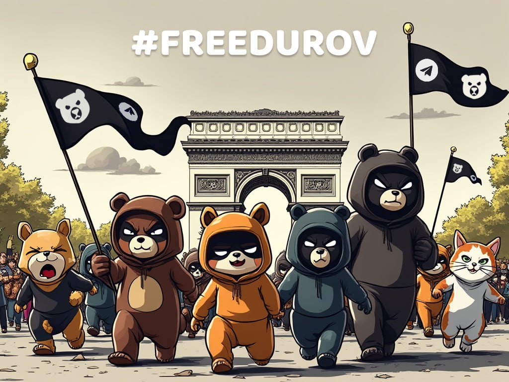 🗡 This is a bear battle for FREEDOM!

Pavel Durov, the heart of Telegram, has been taken. BearFi and all projects on Telegram won’t hibernate—we're ready to fight until he's free!

Join the bear pack! Together, we #FREEDUROV and protect Telegram!

We growl for privacy, we fight