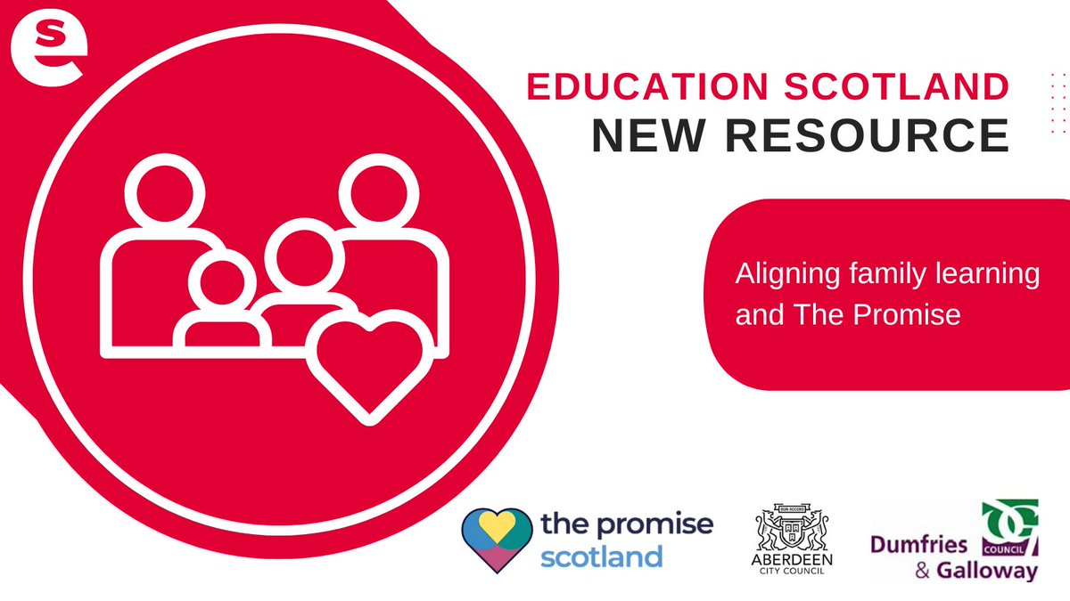 Education Scotland (@educationscot) on Twitter photo 🚨 Are you looking for advice and guidance on the current delivery approaches of Family Learning in Scotland and how they align with #KeepingThePromise?
Our new resource is now live 👇 ow.ly/tAXK50T7eM4
<a href="/ThePromiseScot/">The Promise Scotland</a> <a href="/dgcouncil/">Dumfries and Galloway Council</a> <a href="/AberdeenCC/">Aberdeen City Council</a> 🚨 Are you looking for advice and guidance on the current delivery approaches of Family Learning in Scotland and how they align with #KeepingThePromise?
Our new resource is now live 👇 ow.ly/tAXK50T7eM4
<a href="/ThePromiseScot/">The Promise Scotland</a> <a href="/dgcouncil/">Dumfries and Galloway Council</a> <a href="/AberdeenCC/">Aberdeen City Council</a>