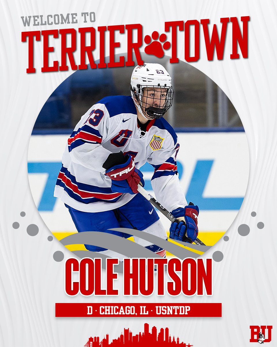 BU Men's Hockey (@terrierhockey) on Twitter photo Our next freshman introduction is Cole Hutson, who comes to BU after setting a <a href="/USAHockeyNTDP/">USA Hockey’s NTDP</a> record for career points by a defenseman with 119! Our next freshman introduction is Cole Hutson, who comes to BU after setting a <a href="/USAHockeyNTDP/">USA Hockey’s NTDP</a> record for career points by a defenseman with 119!