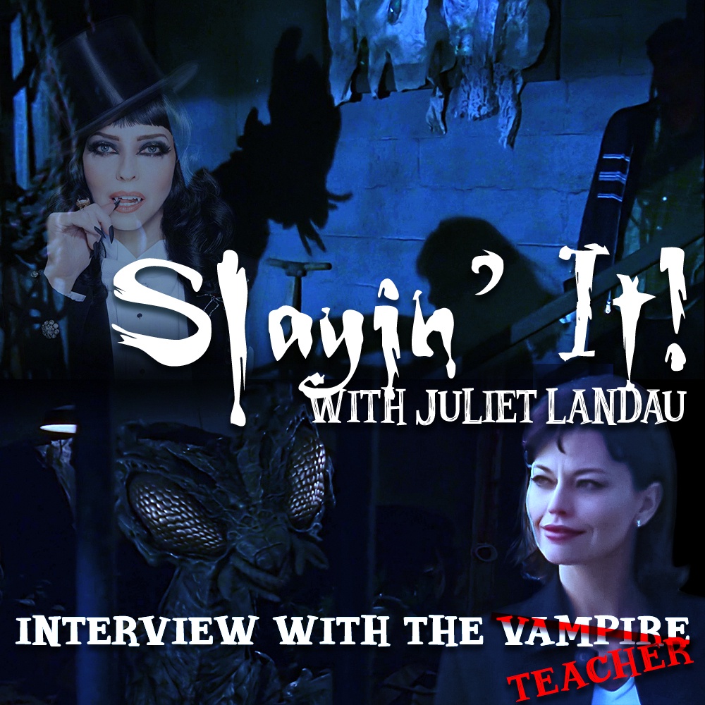 This wk’s episode of SLAYIN IT is UP: INTERVIEW W/ THE TEACHER - TEACHER’S PET PT 2! 
1st EVER Buffy Rewatch podcast w/ a cast member as ur guide! 

Spotify
open.spotify.com/episode/0E3neK…

Apple
podcasts.apple.com/us/podcast/sla…

On camera: youtu.be/PU3PSo8lva8
&amp; everywhere u get ur podcasts