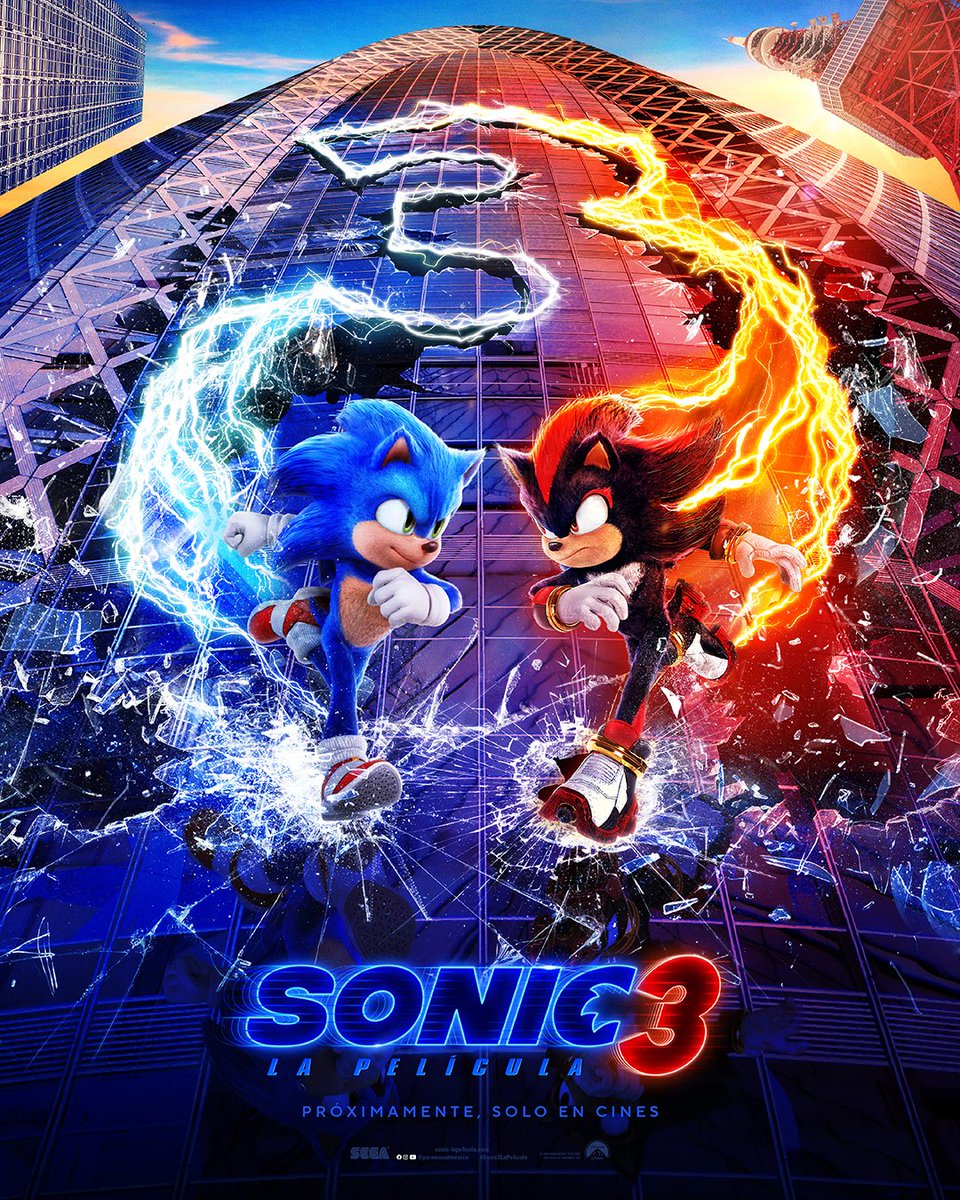 uipargentina's tweet photo. Intentá seguirle el ritmo. #Sonic3LaPelícula - 2 de enero, sólo en cines. https://t.co/P0pVLwXK6i