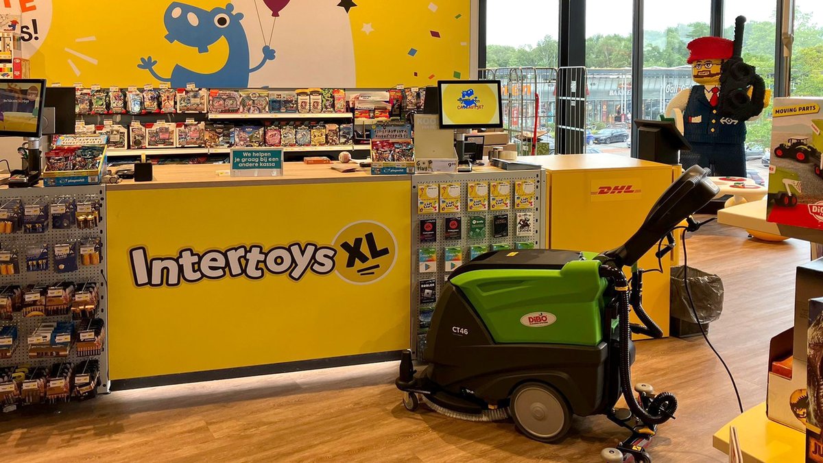 ✨#Intertoys kiest voor DiBO om hun winkels fris en uitnodigend te houden! 🚀 - bit.ly/4e3aN65
Innovatie, flexibiliteit en kwaliteit hand in hand voor stralende vloeren in de leukste speelgoedwinkels! 🧼🧸 
#GoPlay #FloorCleaning #DiBOCleaningSystems #thegreenpower💚💪