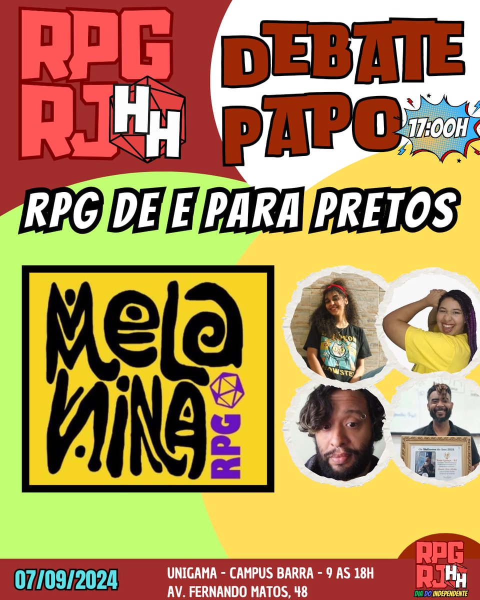 Então meus queridos, já não era pra perder o RPG RJ. Com essa notícia menos ainda. Esse papo te deixa fortíssimo!