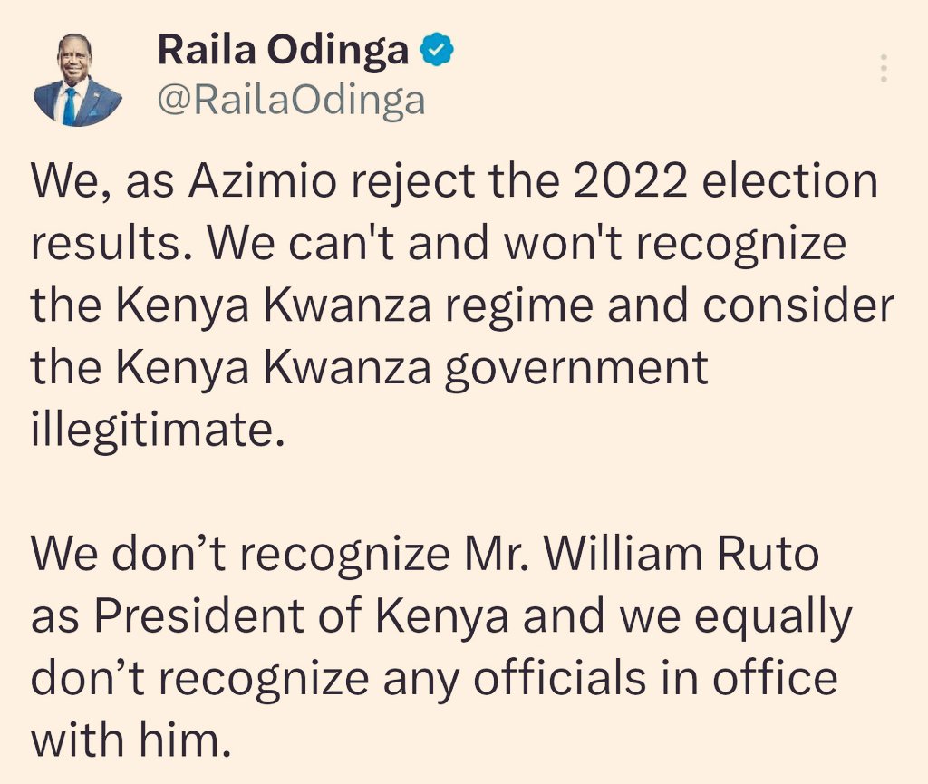 magwaz3's tweet photo. To those sycophants of William Ruto and Raila Odinga, you have a long way to go https://t.co/nooaFg8sR8