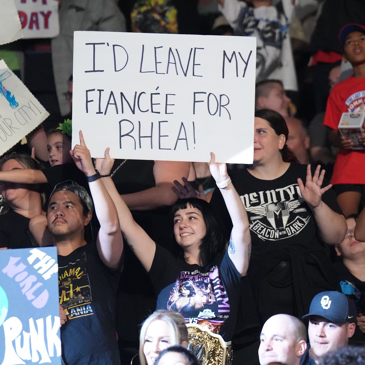 WWE tweet media