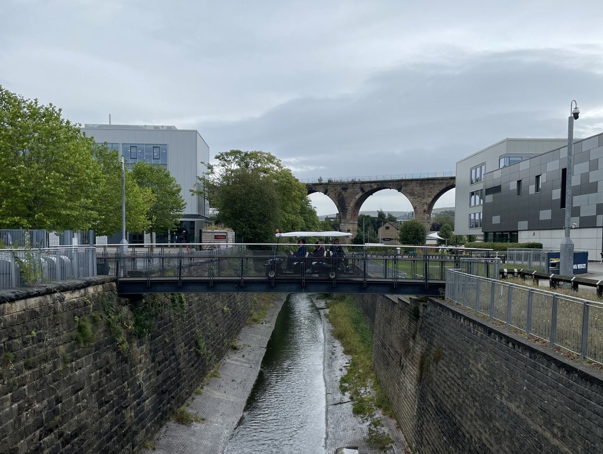 Driving the future of education forward! 
Burnley College is investing in a brand-new way to transport people smoothly from one area of Campus to the next. Karen Buchanan, Principal of Burnley College and colleagues are exploring the campus on our luxury Golf Buggy.