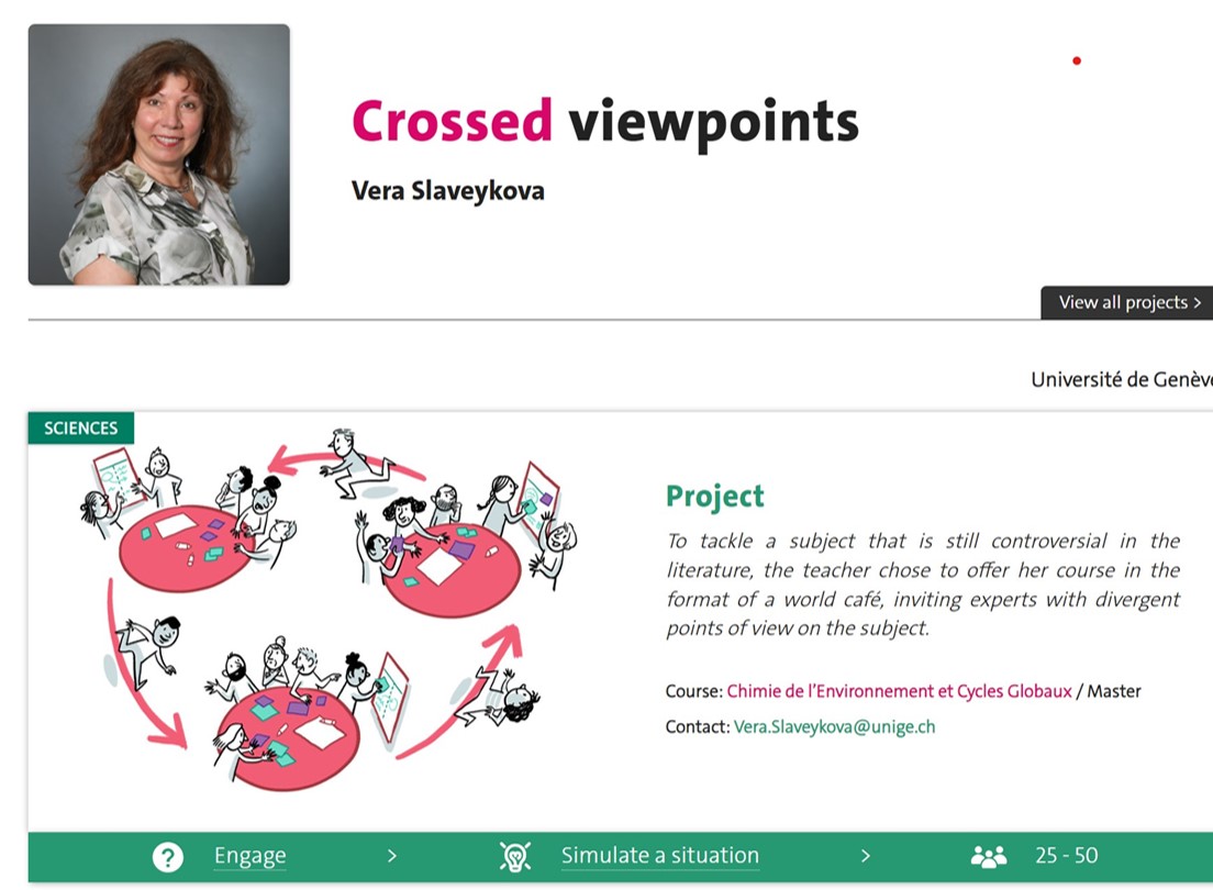 Our World Café on #Microplastic Pollution in the #Aquatic Environment is now available on the "Innovation pédagogique" platform of the University of Geneva!   unige.ch/innovations-pe…