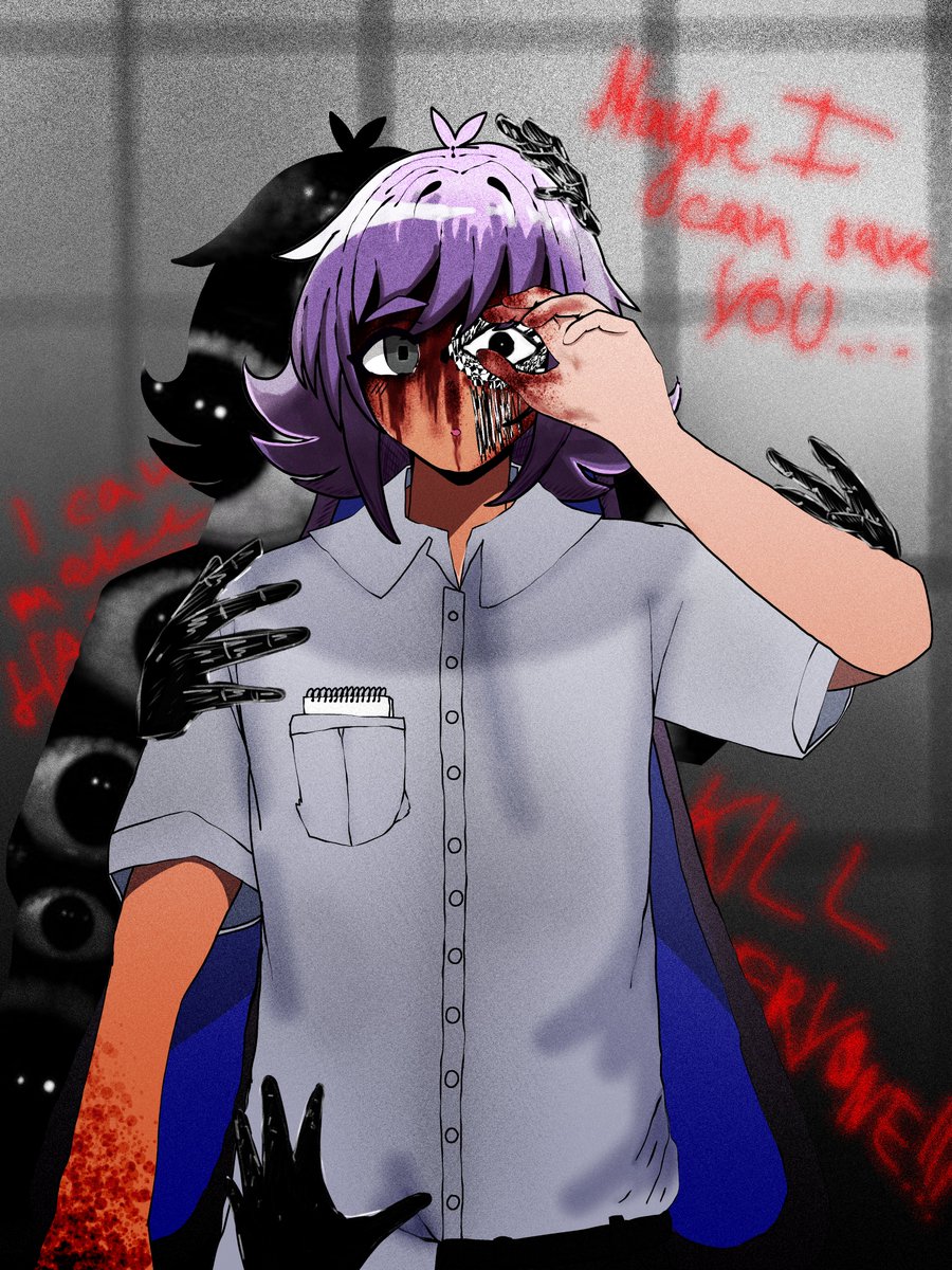 a3theramine's tweet photo. (WE0 SPOILERS!!)
TW: blood, eyes

MEMORY #3 //
    -- "Hahaha... HAHAHAHAHAHA! Look at me. This is the real me..."
#wonderend #wonderend0 #alan #null https://t.co/987J0ytP0h