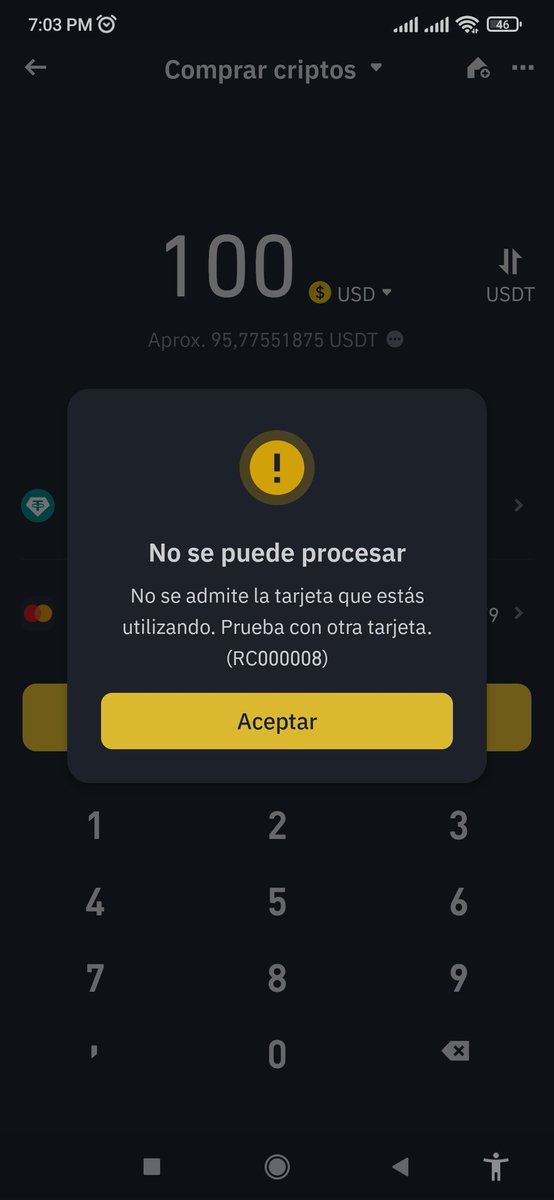 Alguien más tiene problema para comprar cripto con la tarjeta de Payoneer MasterCard, tengo tiempo usándola, ayer fui a comprar y me dice que mi tarjeta no está soportada según el soporte de BINANCE ya no opera con tarjetas de Payoneer #payoneer #binance. <a href="/Payoneer_Help/">Payoneer Customer Care</a>
