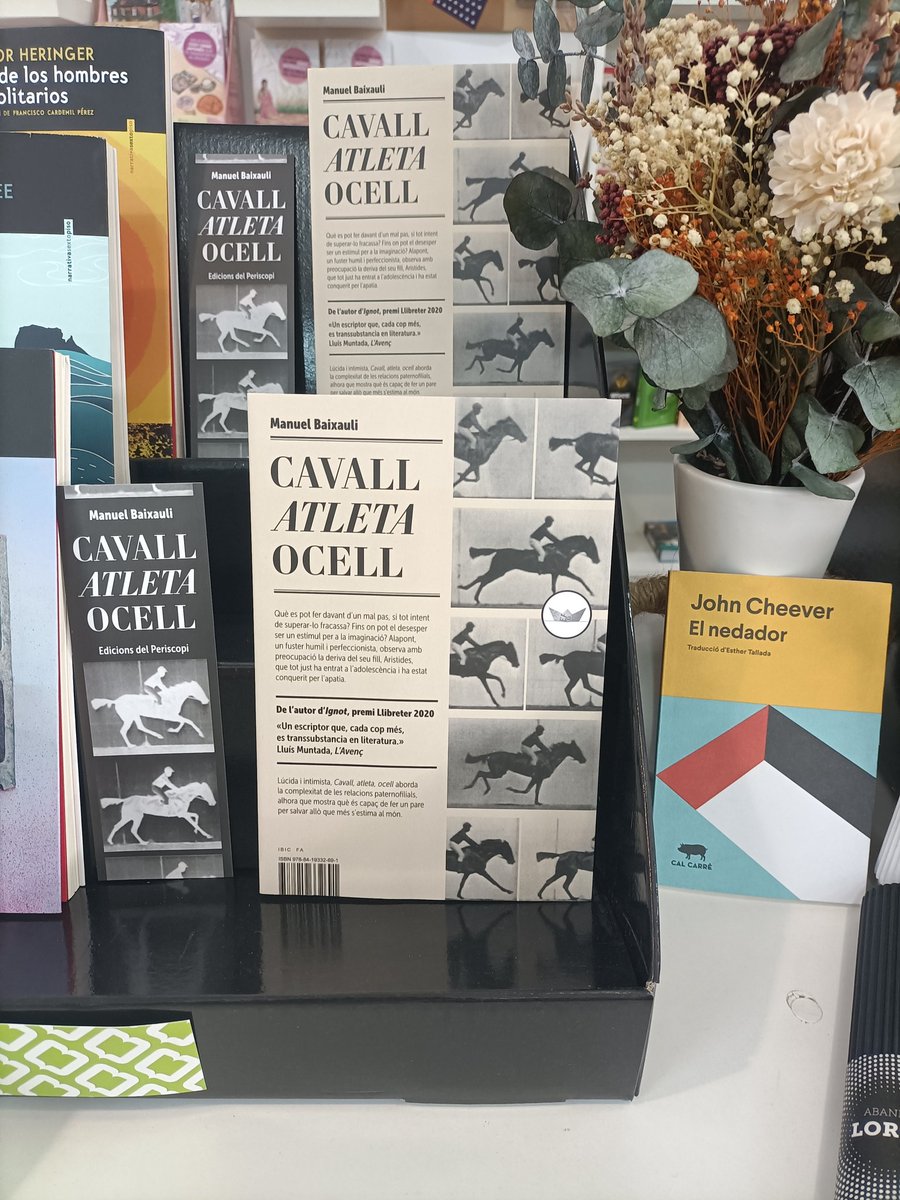CAVALL ATLETA OCELL
@manuelbaixauli 
📣Si teniu ganes de llegir-lo, la nostra llibreria el té disponible. 
esplaillibres.com/es/libro/caval…