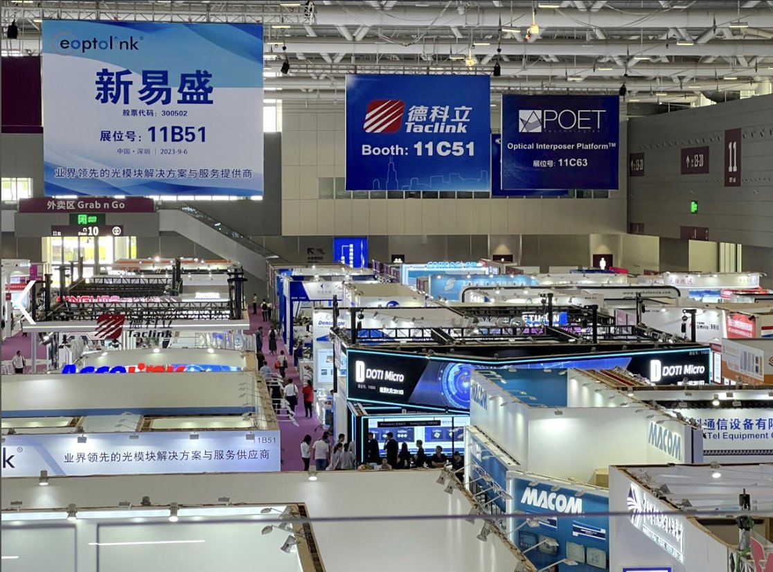 POETtech's tweet image. Only 2 weeks until the 25th edition of the CIOE International Expo, the world's leading optoelectronics convention. POET will be well represented at Booth 11B59. Watch for updates on what activities we have planned for the show in Shenzhen. #CIOE2024