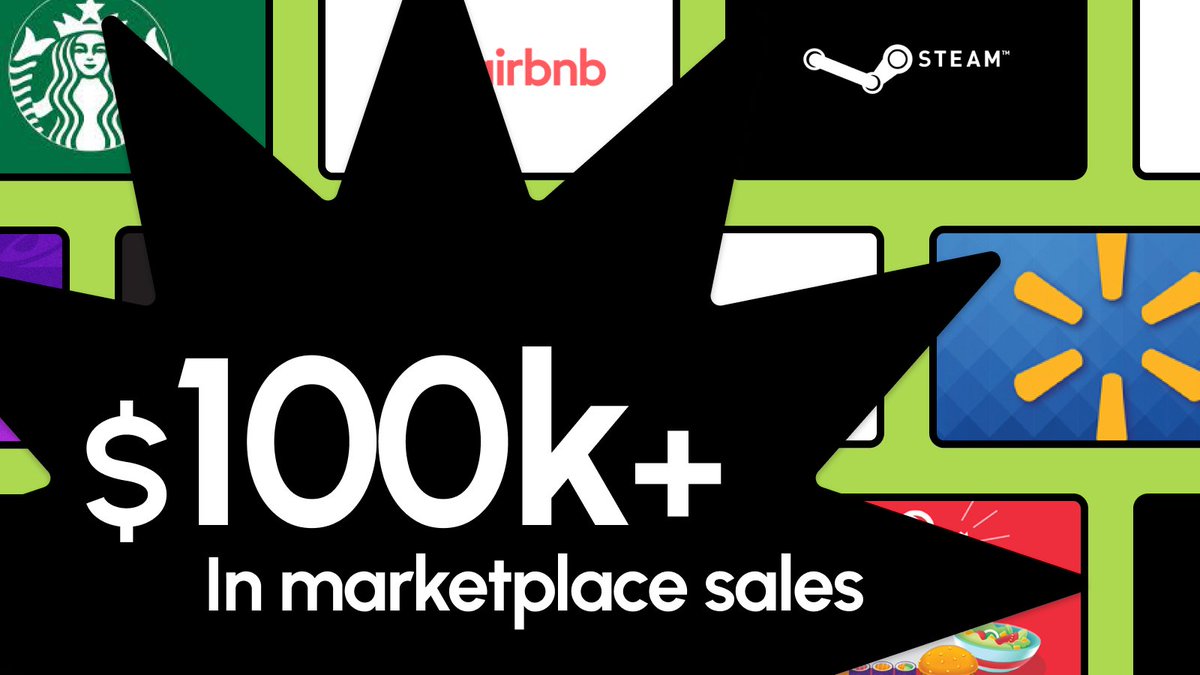 ANOTHER FRESH $GUAC MILESTONE! We're excited to break the $100,000+ mark on marketplace sales.

Games, gift cards, subscriptions, and software are all instantly available with your favorite <a href="/Solana/">Solana</a> tokens like $BONK, $WIF, $JUP, $USDC, &amp; more!