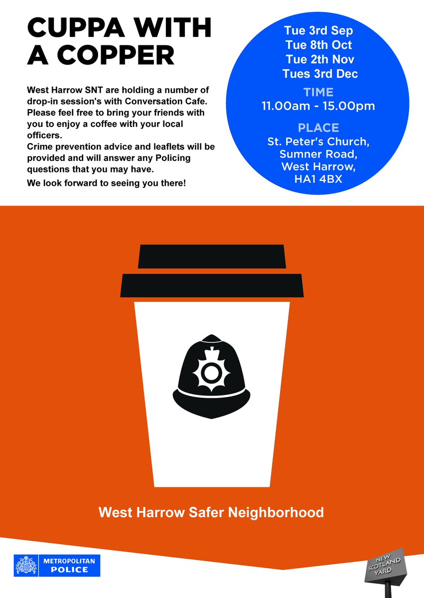 West Harrow Police tweet media