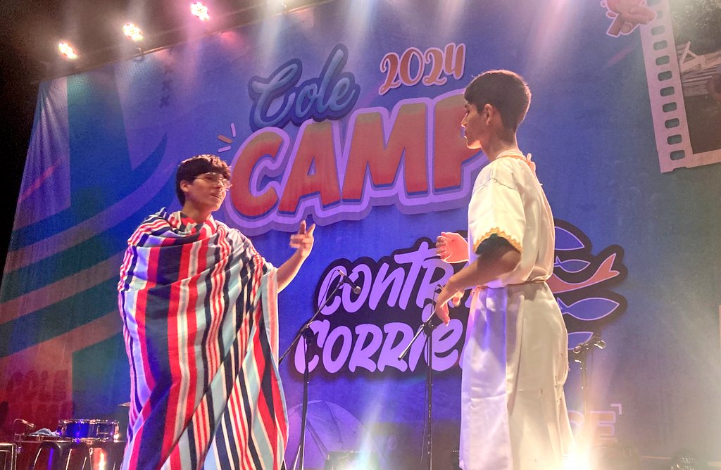 ✨️ Noche Estelar 💪 
🔰Así se vivió la presentación del colegio Eduardo Forga y el colegio El Buen Pastor de Ñaña, en esta 1️⃣era noche especial en el  #ColeCamp2024 ContraCorriente. 🤗 #APCE #Aseace