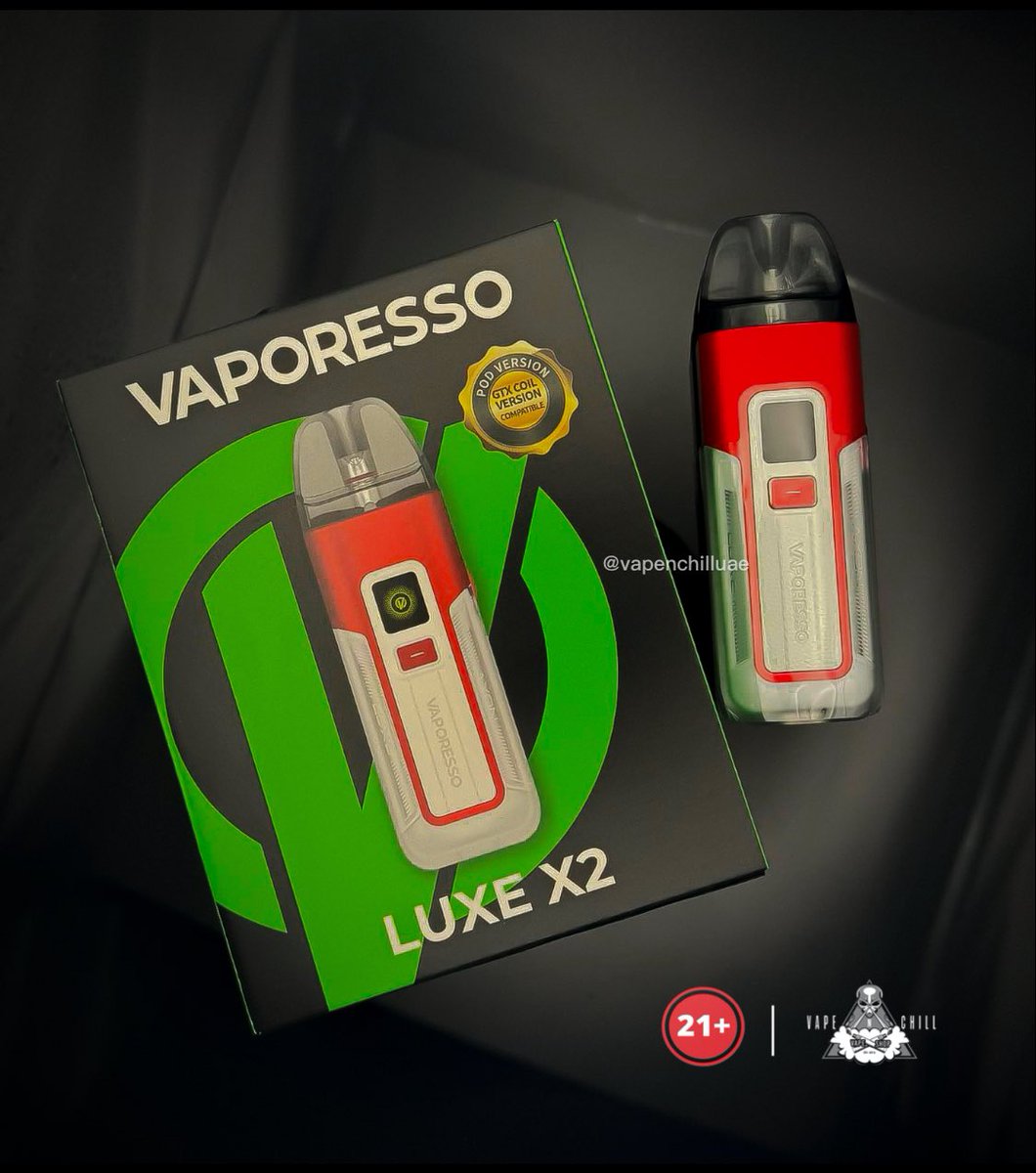 VAPORESSO LUXE 2 . 

........

#vapenchill #uae #vaporesso #luxe2 

Warning: This product may contain nicotine. Nicotine is an addictive chemical. Our products are restricted to adults 21+ only ⚠️