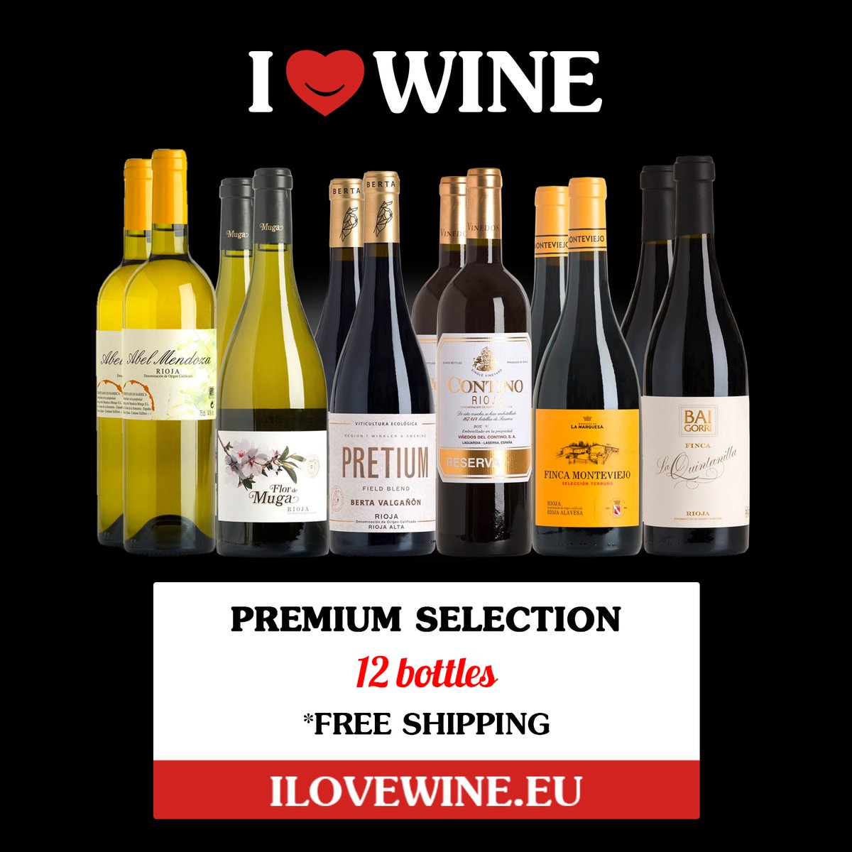 ILOVEWINE_eu's tweet image. .A great #PremiumSelection to continue the week❗❗❗ ☛ ilovewine.eu/en/wine-packs/…
