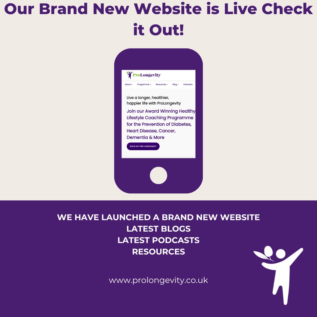 longevity_pro's tweet image. Our website is the best place to find information to help you beat diabetes!

Take a look: prolongevity.co.uk #Newwebsite #Health #Diabetes #prediabetes