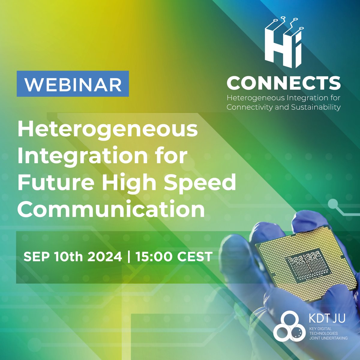HiCONNECTS_EU's tweet photo. We are delighted that Saku Seppälä from @centriaamk  will speak at the Heterogeneous Integration for Future High Speed Communication webinar that is taking place on September 10th! He will present on Public Protection and Disaster Relief.

Register Now 👉 https://t.co/t7NKROZRpQ https://t.co/bheZTJSZXv