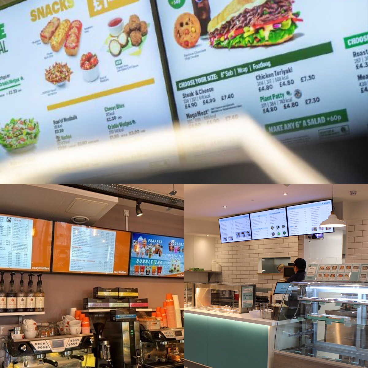 AnyplaceGroup's tweet photo. Are the displays available with additional extras?
For an additional cost, we can provide the following:
-Installation of the displays at your venue
-Management of the content, from creation of assets to the CMS delivery
-Brackets to support the installation of your screens https://t.co/YwTKdYKSPS