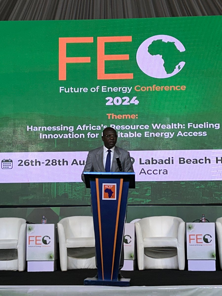 Ian Gary (@ianpgary) on Twitter photo Ghana’s finance minister says tackling illicit financial flows must be part of the solution to Africa’s energy transformation finance needs. Future of African Energy conference. #fec2024 <a href="/AcepPower/">Africa Centre for Energy Policy (ACEP)</a> Ghana’s finance minister says tackling illicit financial flows must be part of the solution to Africa’s energy transformation finance needs. Future of African Energy conference. #fec2024 <a href="/AcepPower/">Africa Centre for Energy Policy (ACEP)</a>
