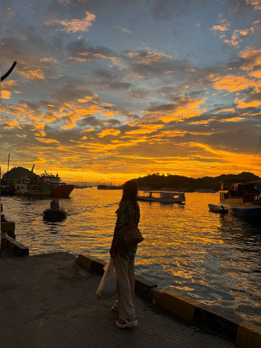 platongnueng's tweet photo. Gift from God. 🌅✨️

#sky #sunsetphotography 
#indonesia #komodo https://t.co/8Lx9b2TSh3