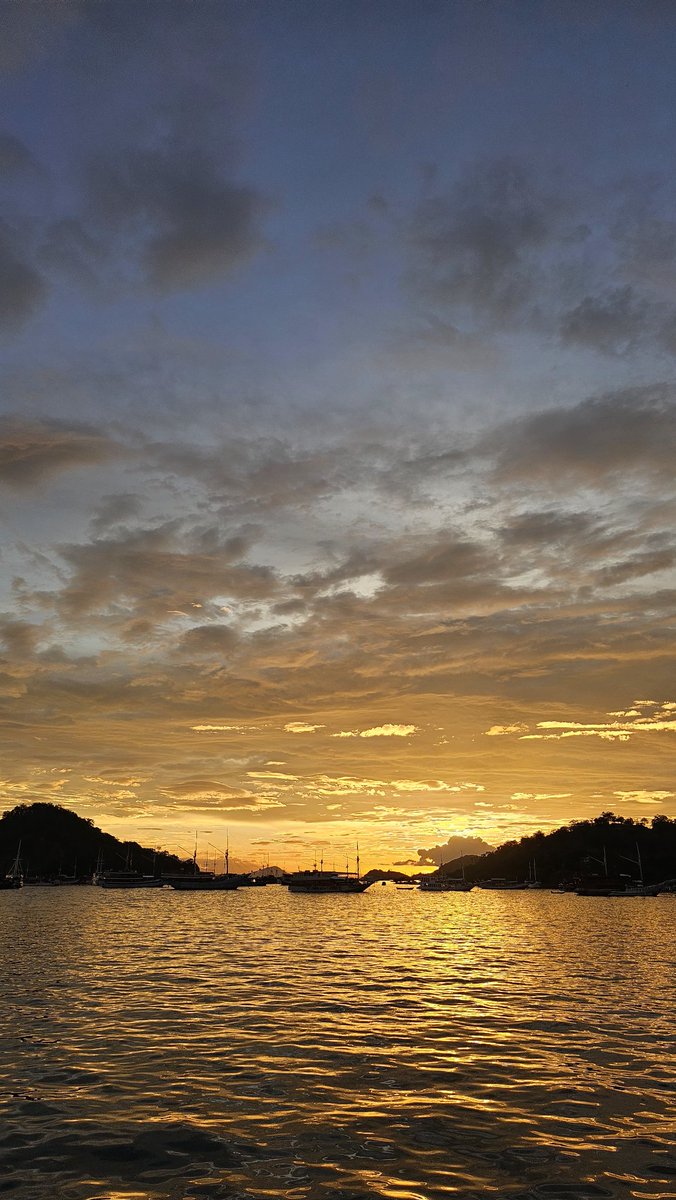 platongnueng's tweet photo. Gift from God. 🌅✨️

#sky #sunsetphotography 
#indonesia #komodo https://t.co/8Lx9b2TSh3