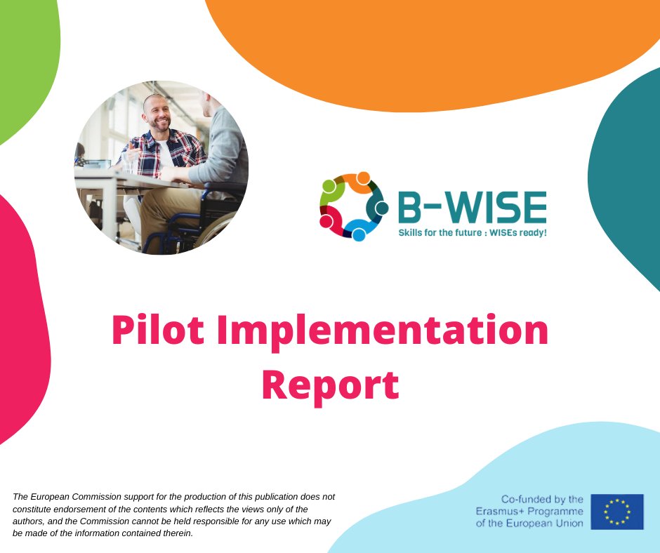 📢The #BWISE Consortium has released the Pilot Implementation Report for the new EU curricula tailored for #WISEs, evaluated across 13 countries. 
📚The curricula enhances digital skills, supports career growth, and fosters inclusion.
🔗Read more: bit.ly/3X5rBSS