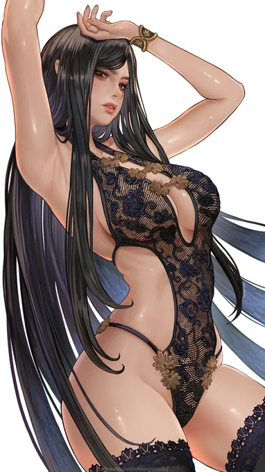 Black Pearl Raven  #StellarBlade