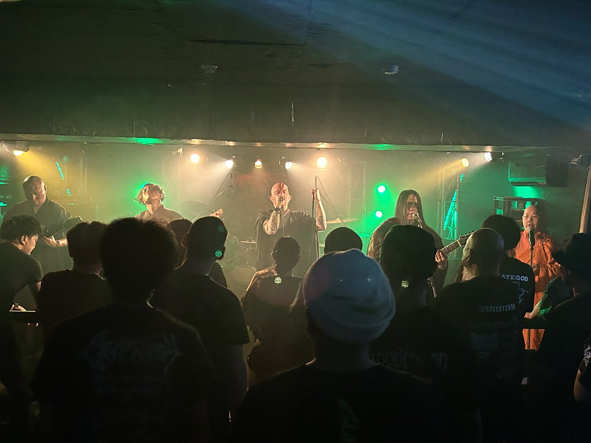 Very cool seeing my friends in Dharma tonight on their Japan tour🤘🔥🇯🇵

What a powerhouse of a Tuesday night💥Enjoy the rest of the tour❤️

今晚你們的表演太棒了🔥🤘謝謝來了日本🥰加油❣️