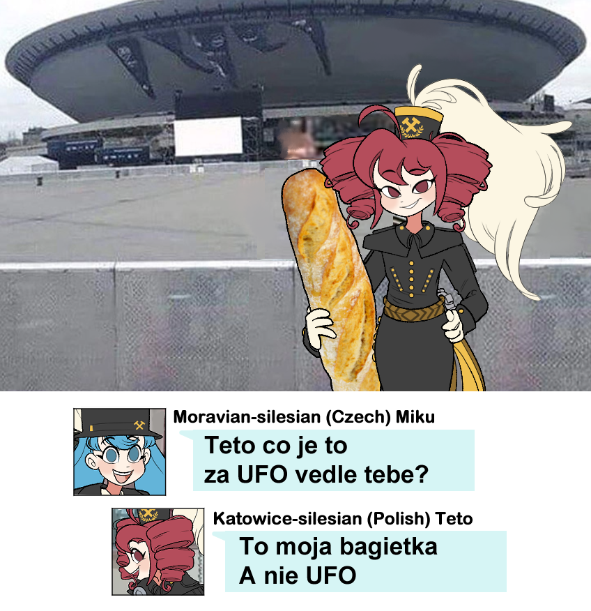 This was stronger than me, I love this Polish 🇵🇱 #Teto and Czech 🇨🇿 #Miku duo 😂, Katowice 🛸