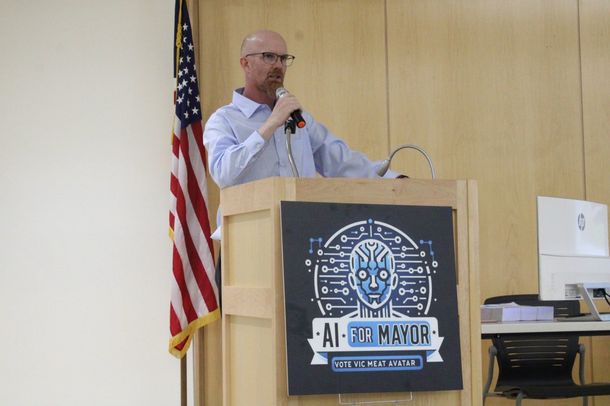 _TOBTC's tweet image. A mayoral candidate in #Cheyenne, #Wyoming, #proposes using an #AI bot named #VIC to govern the city, arguing it could make objective, error-free decisions.

 However, experts caution against relying on #AI for high-risk government decisions, emphasizing the importance of human