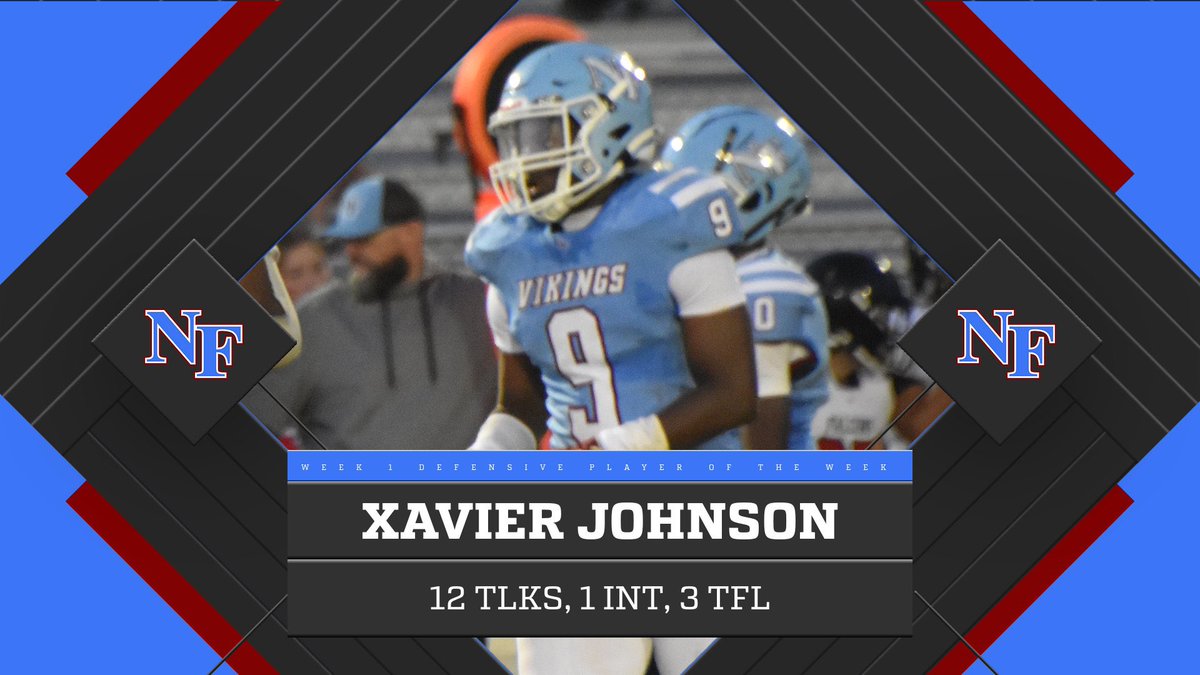 Congratulations to <a href="/jquezjackosn/">Jquez Jackson</a> &amp; <a href="/XavierJohnson_9/">Xavier (Zay) Johnson</a> on being named Week One’s Offensive &amp; Defensive Player of the Week! 🖤