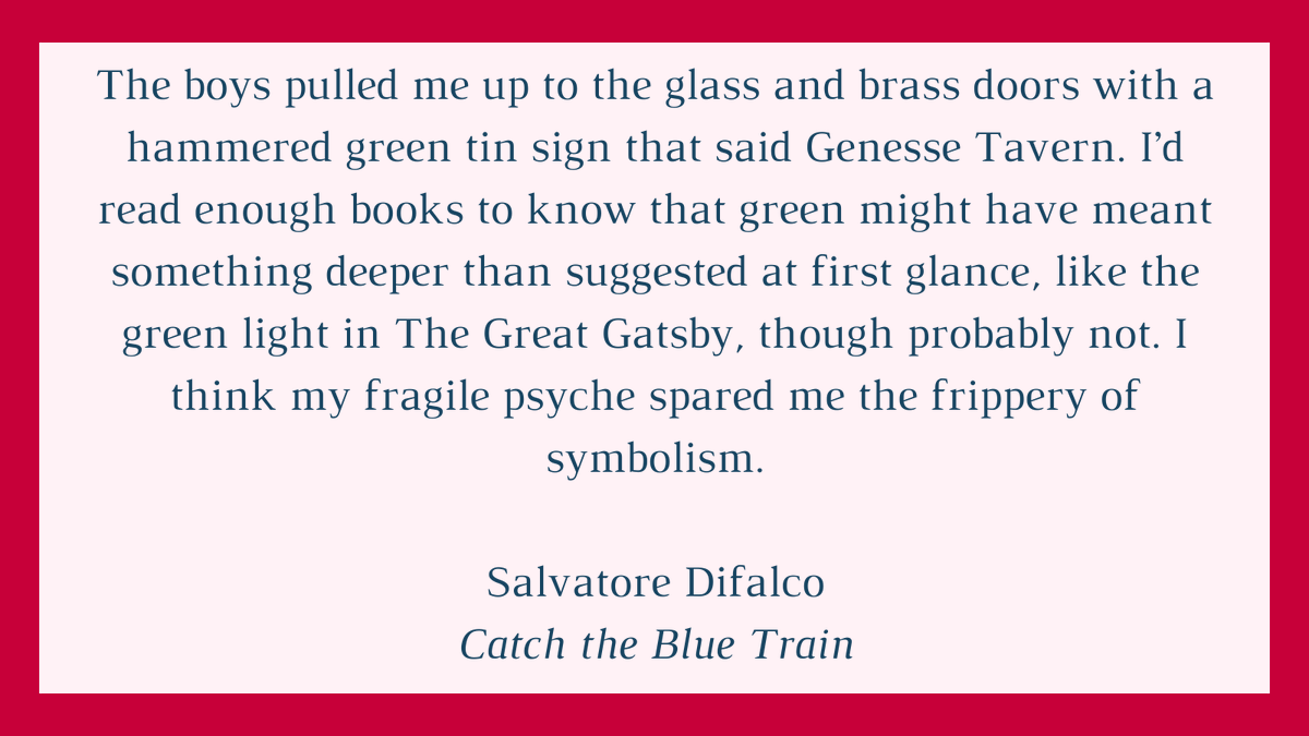 In Salvatore Difalco's "Catch the Blue Train," a heartbroken man takes on the town with his... friends? His journal seems to hold more truths than he's aware - more truths than his companions, at least. Read it in CHROMA 8/31. #WritingCommunity #ampublishing #litmag