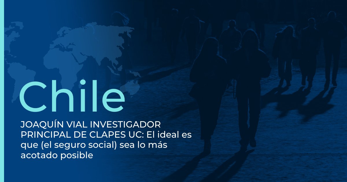 👉 #Chile: JOAQUÍN VIAL INVESTIGADOR PRINCIPAL DE CLAPES UC: El ideal es que (el seguro social) sea lo más acotado posible

▶️ fiapinternacional.org/chile-joaquin-…