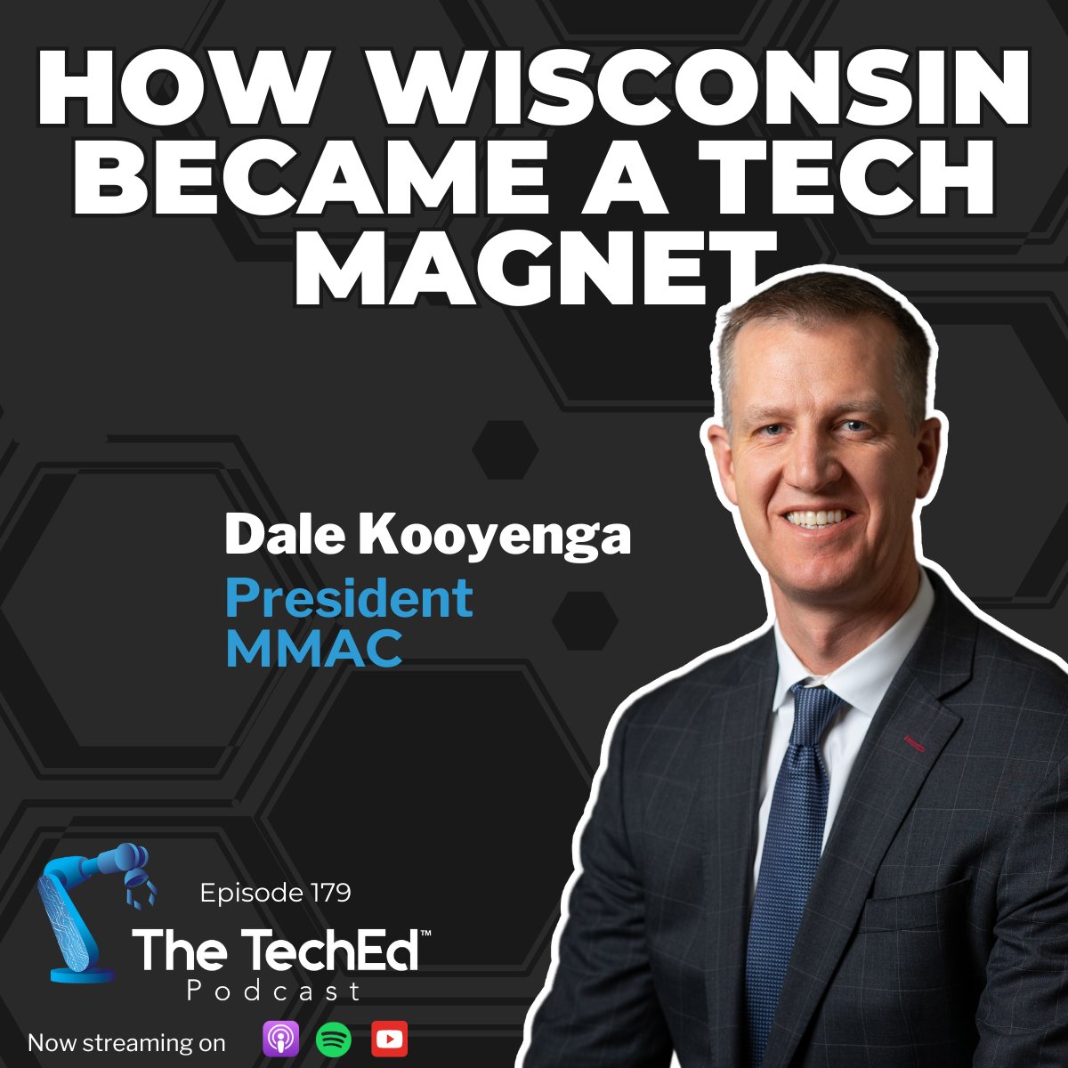 Dale Kooyenga (@dalekooyenga) on Twitter photo It was a pleasure to be a guest on the <a href="/TechEd_Podcast/">The TechEd Podcast</a> - "How Wisconsin Became a Tech Magnet" - Available on YouTube, Spotify and their website. <a href="/MMAC_Chamber/">MMAC</a> <a href="/M7Region/">Milwaukee 7</a> <a href="/labmidwest/">LAB Midwest</a>
youtube.com/watch?v=ejA1dr… It was a pleasure to be a guest on the <a href="/TechEd_Podcast/">The TechEd Podcast</a> - "How Wisconsin Became a Tech Magnet" - Available on YouTube, Spotify and their website. <a href="/MMAC_Chamber/">MMAC</a> <a href="/M7Region/">Milwaukee 7</a> <a href="/labmidwest/">LAB Midwest</a>
youtube.com/watch?v=ejA1dr…