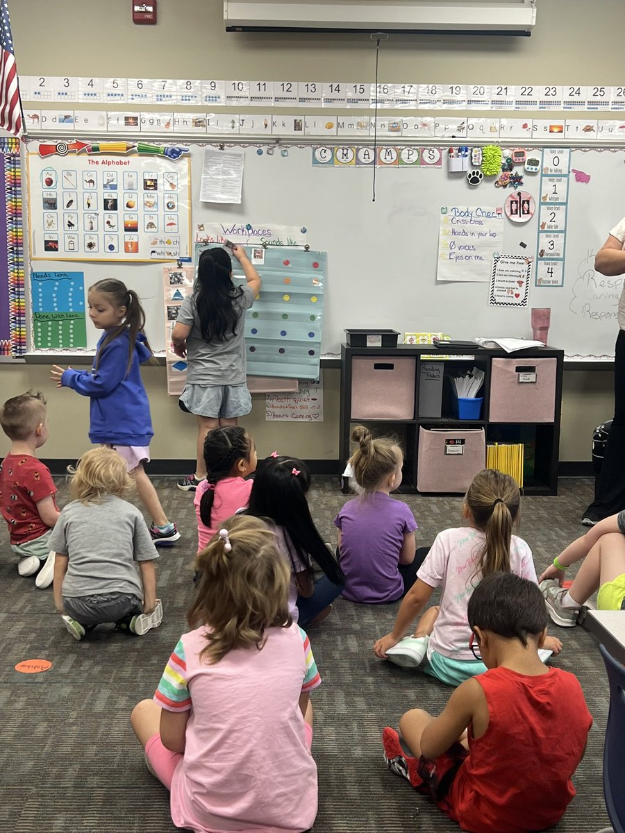 dschoening's tweet photo. Great things happening in all three kindergarten rooms this morning. In one room students were using agency to choose their workplace, in another they were learning Lexia routines, and in a third they were learning the word “I”!
#cbcsd #CBLongfellow https://t.co/uUbvgx1rVA