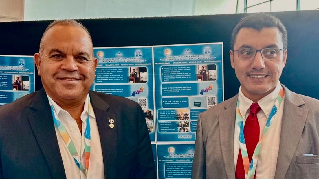 اتقدم بأحر التهاني بمناسبة فوز السيد سامح نبيل الشاذلي  
رئيس الاتحاد المصري للغوص والإنقاذ بمنصب رئيس الاتحاد الأفريقي للإنقاذ ونائب رئيس الاتحاد الدولي للإنقاذ.
الف مبروك