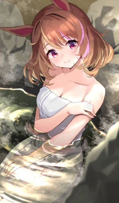 入浴中なフーちゃん9日目 #100日チャレンジ 