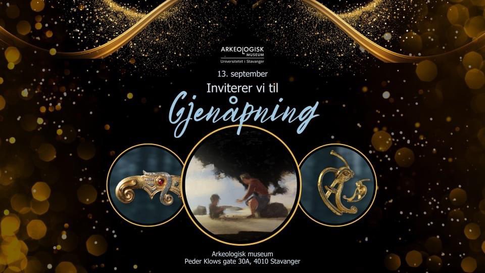 ArkmuseumUiS's tweet image. 13.september åpner vi dørene igjen her på Arkeologisk museum, vi har holdt stengt siden oktober i fjor grunnet ombygging. 

Nå ønsker deg endelig velkommen tilbake og til vår helt nye utstilling om steinalderen ‘å finne hjem’. 💫