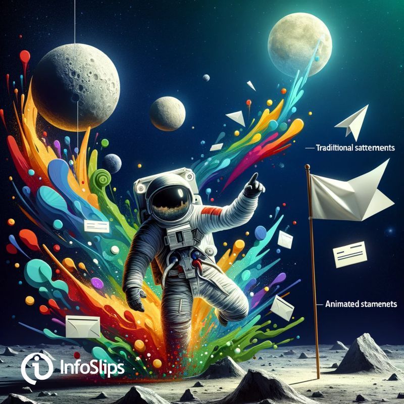 InfoSlips's tweet image. &quot;One small step for statements, one giant leap for customer engagement.&quot;
Discover the future of customer engagement today with InfoSlips. #DocumentsReinvented #CustomerEngagement #DigitalTransformation