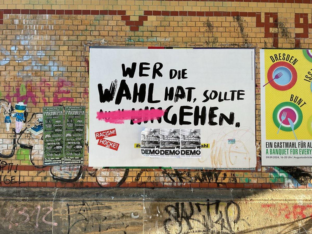 Wahlempfehlung für Sachsen.