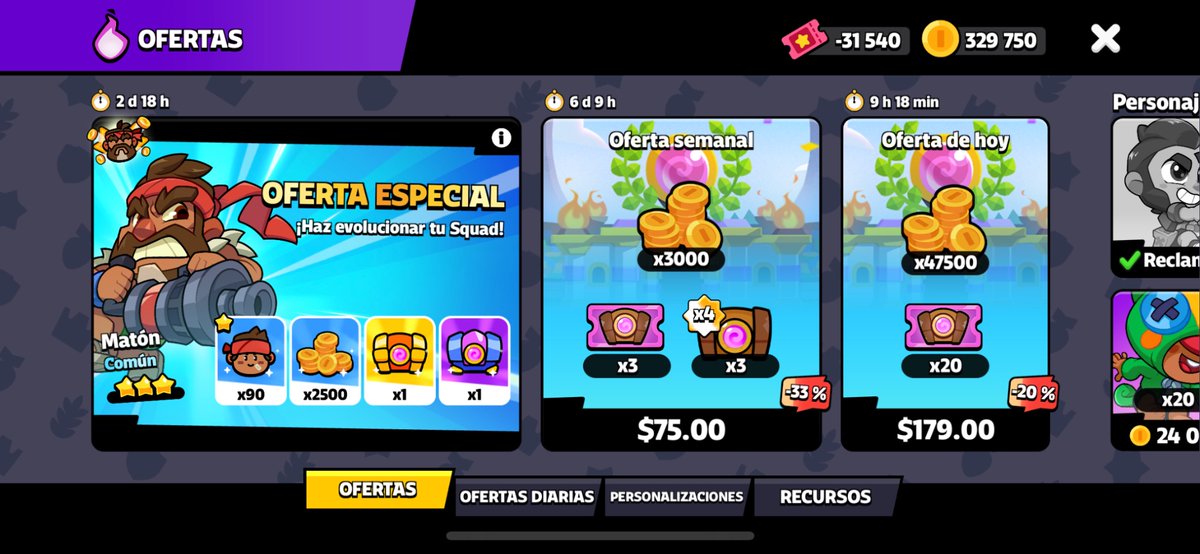 Zenna (@zenna_dan) on Twitter photo <a href="/SquadBustersx/">Squad Busters</a> ¡Necesito ayuda! Me han quitado dos veces tickets, una cantidad por 26,700 y otra por 28,700, dando un total de 55,400. Esto excede los 30,000 que daba el bug y ni siquiera reclamé todos. Ahora tengo un saldo negativo de 31,540.
#SquadBusters <a href="/SquadBustersx/">Squad Busters</a> ¡Necesito ayuda! Me han quitado dos veces tickets, una cantidad por 26,700 y otra por 28,700, dando un total de 55,400. Esto excede los 30,000 que daba el bug y ni siquiera reclamé todos. Ahora tengo un saldo negativo de 31,540.
#SquadBusters